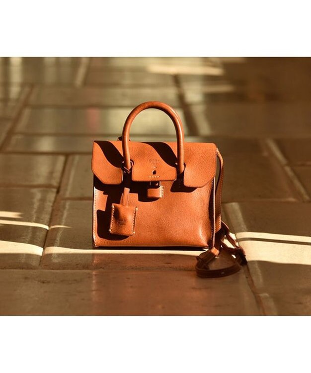 genten ミネルヴァ 2wayミニバッグ チャ