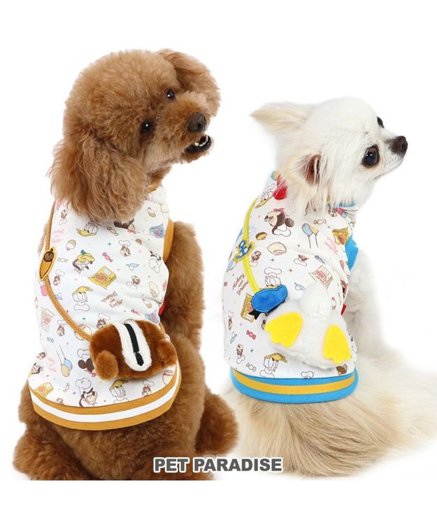 PET PARADISE ディズニー ドナルドダック 90周年 トレーナー 《パーティ柄》 小型犬 パーティ柄