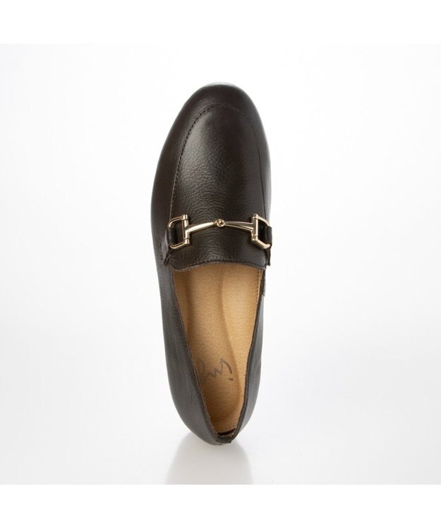 ing <ing>【WEB限定】レザービットローファー ダークブラウン