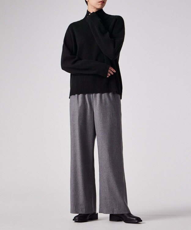 Paul Smith インターシャ ストライプ ニット ブラック