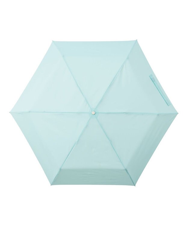 MOONBAT 【超撥水】フロータス (FLO(A)TUS) 折りたたみ傘 無地 UV 55cm ライトグリーン