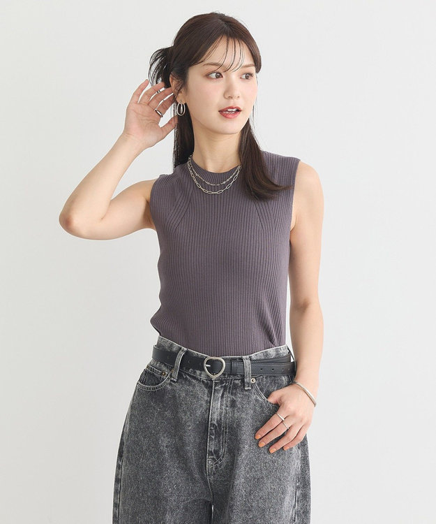 earth music&ecology ハートバックルベルト Black