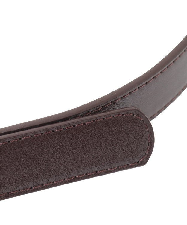 earth music&ecology ハートバックルベルト Brown