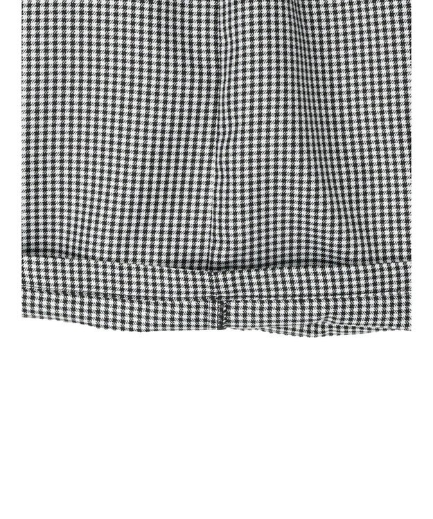 earth music&ecology タックショートパンツ Gingham Check