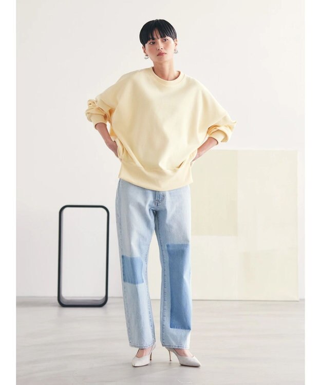 AMERICAN HOLIC パッチワークライクデニム Light Indigo