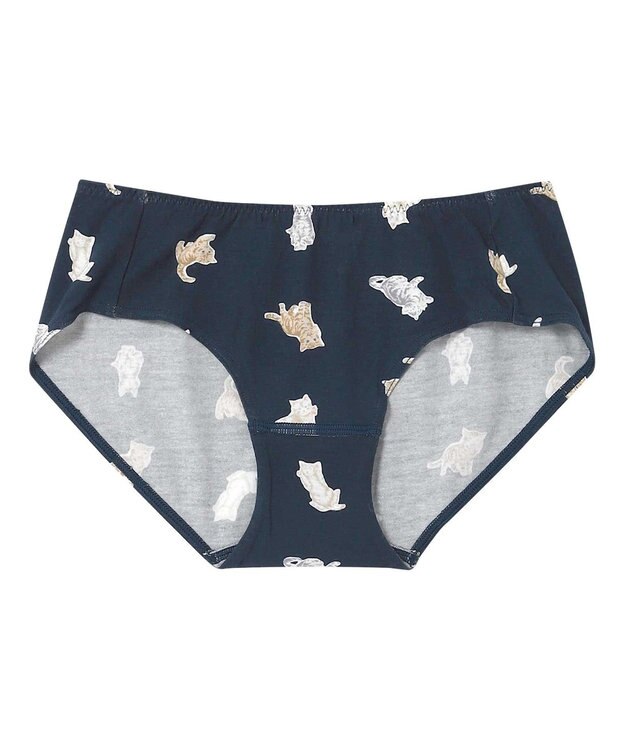 une nana cool 猫プリント ショーツ KO