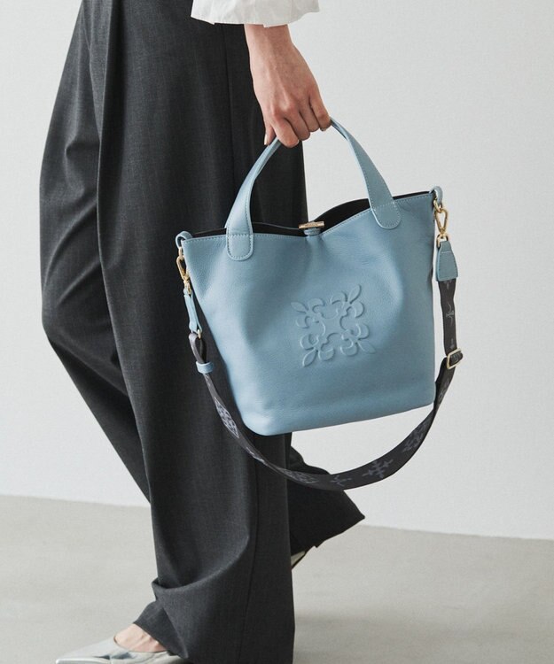  エンボスモノグラム2WAYタウントートバッグ(CE-1672-WEB)