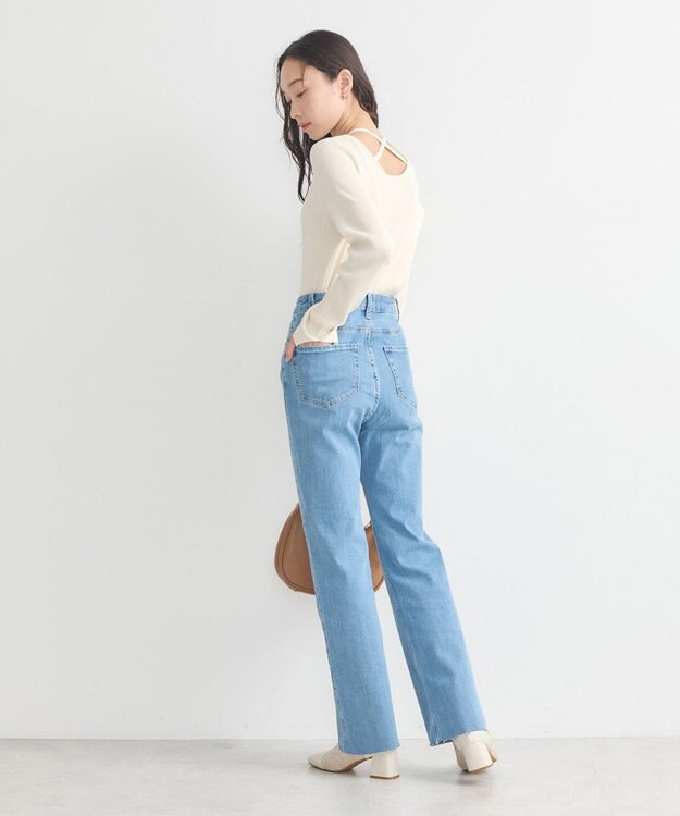 earth music&ecology ホルターネックプルオーバー Ivory