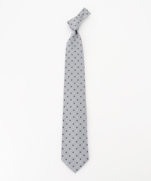 J.PRESS MEN 【フレッシャーズにもおすすめ】小紋柄 ネクタイ グレー系8