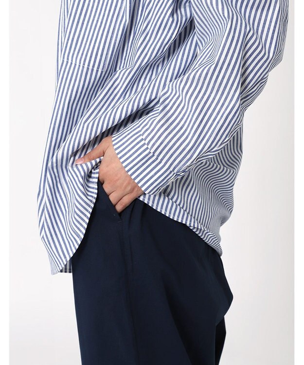 ワコール／睡眠科学 パジャマ 長袖 長ズボン 綿混(本体) ここちよく眠れる 寝返りしやすい レディース YDX509 睡眠科学／ワコール ブルー