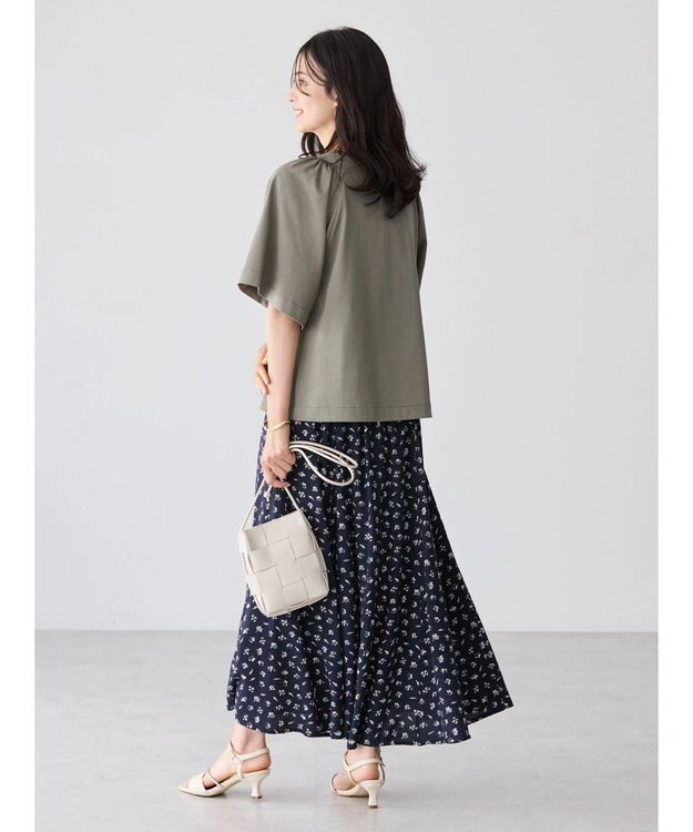 AMERICAN HOLIC フレアスリーブカットプルオーバー Khaki