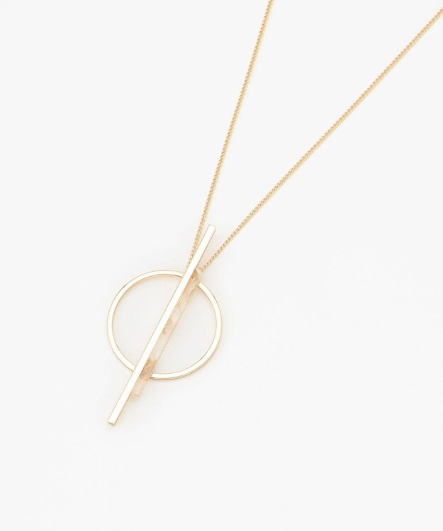 自由区 サークルバー ネックレス ゴールド