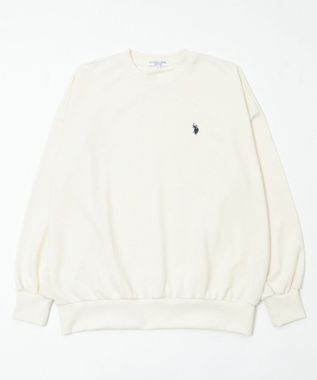 WEGO 【WEB限定/ユニセックス着用ITEM】別注USPOLOワンポイントPO オフホワイト