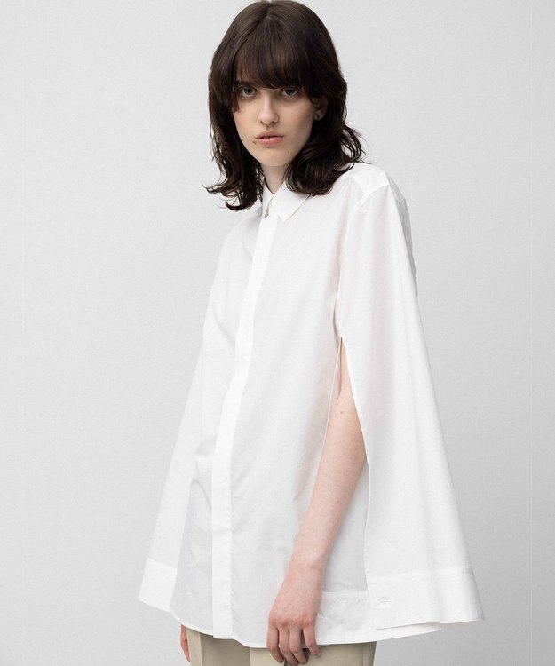 NAVE 【Nave】タイプライター シャツ ホワイト系