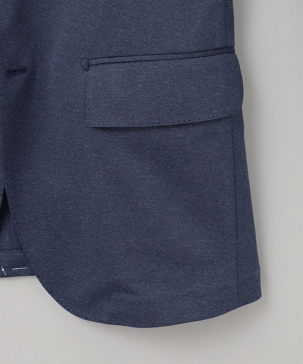 GOTAIRIKU セットアップ対応【洗える/ストレッチ/シワになりにくい】ドライジャージー セットアップジャケット ネイビー系8