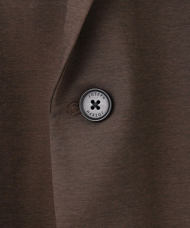 JOSEPH HOMME コンプレッションジャージー ジャケット ブラウン系