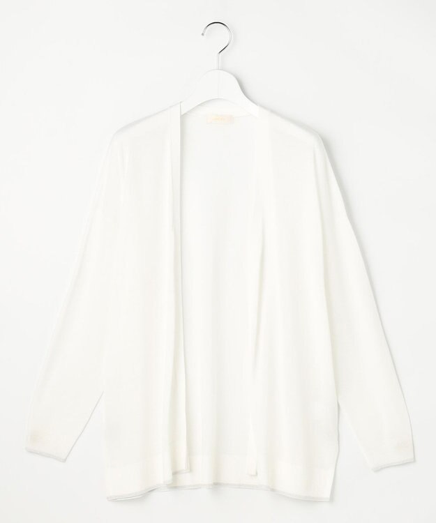 ANY SIS S エアリーライト ニットカーディガン オフ