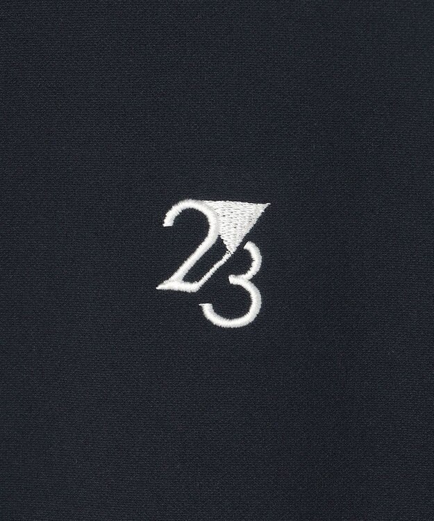 23区GOLF 【WOMEN】ストレッチダンボールモックネック ブラック系