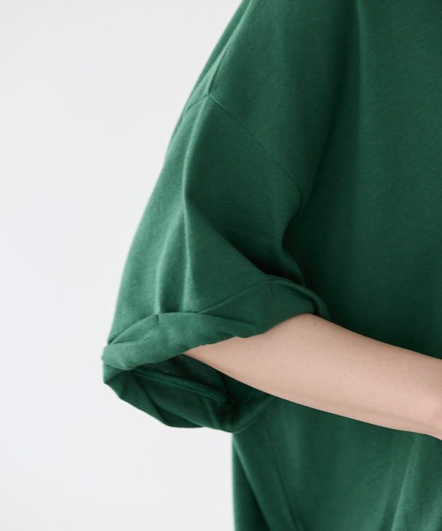 AMERICAN HOLIC 袖ロールアップカットチュニック Green