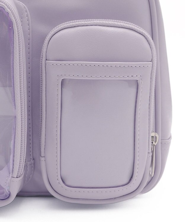 WEGO 【痛バ＆推し活グッズ】きらふわぬい痛ボストンバッグ ライトパープル