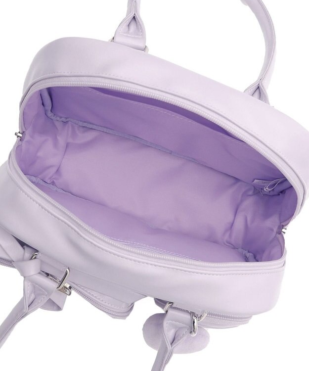 WEGO 【痛バ＆推し活グッズ】きらふわぬい痛ボストンバッグ ライトパープル