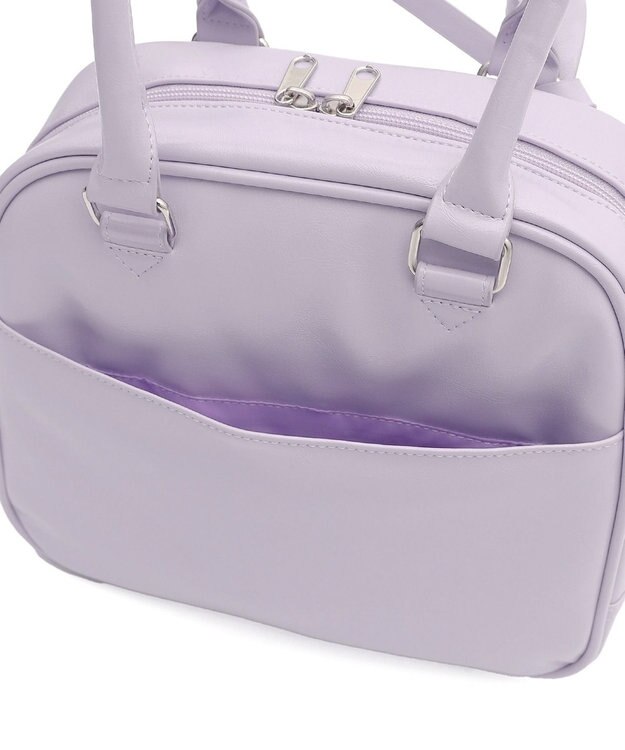 WEGO 【痛バ＆推し活グッズ】きらふわぬい痛ボストンバッグ ライトパープル