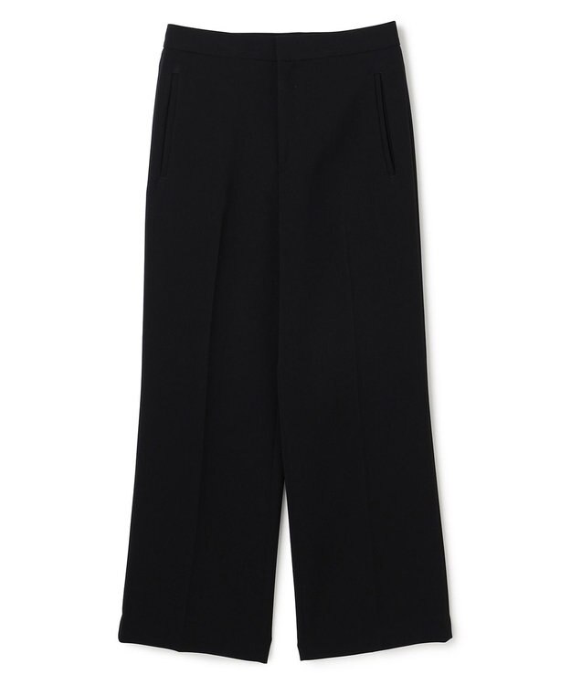 BEIGE， 【洗える】ACHILLEA / ドライタッチフルレングスパンツ Black