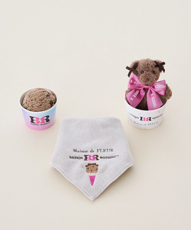Maison de FLEUR サーティワン　ベアチャーム Brown