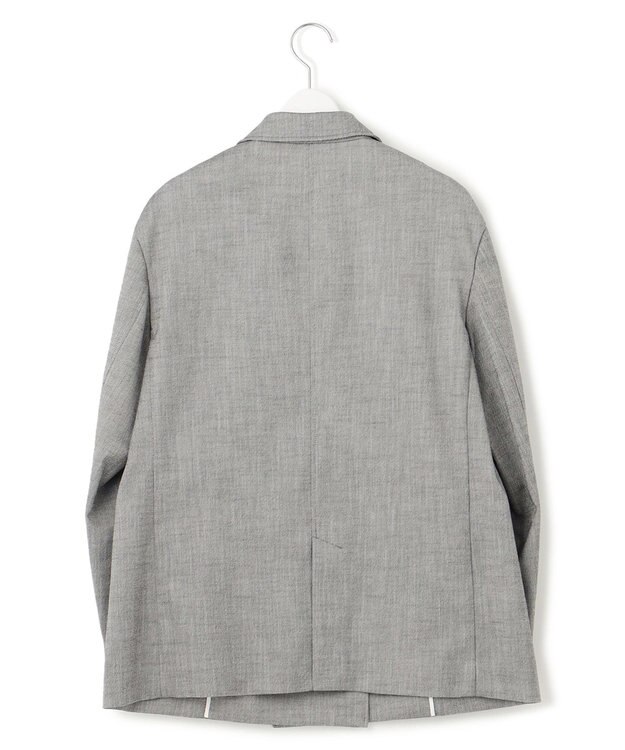 23区 L 【セットアップ対応】スラブツイードストレッチ ジャケット グレー系