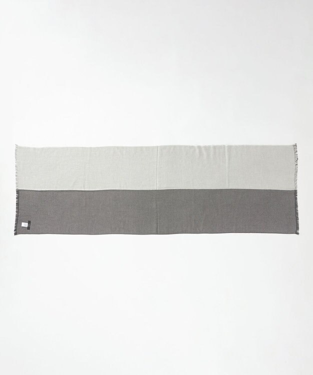 JOSEPH HOMME 柄をアップデート【上質素材】シルクカシミヤ　ブックストール ライトグレー系