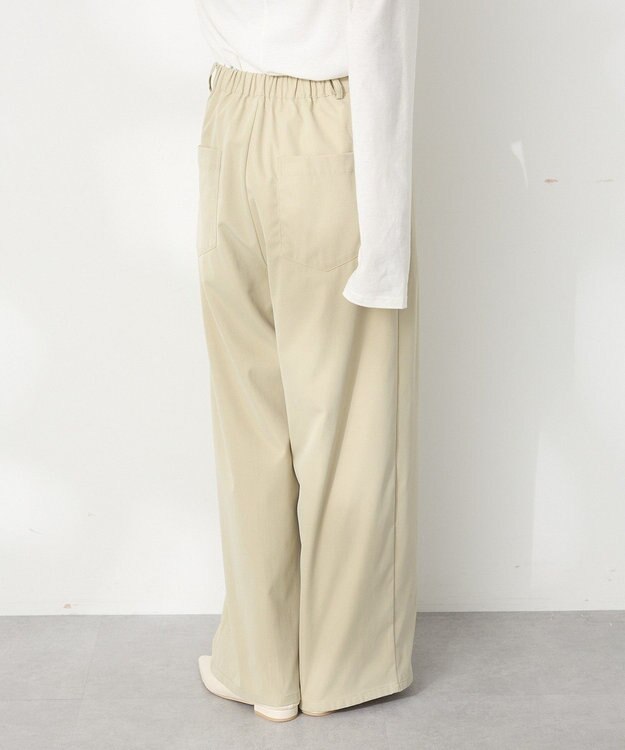 CRAFT STANDARD BOUTIQUE ラップコクーンパンツ Beige