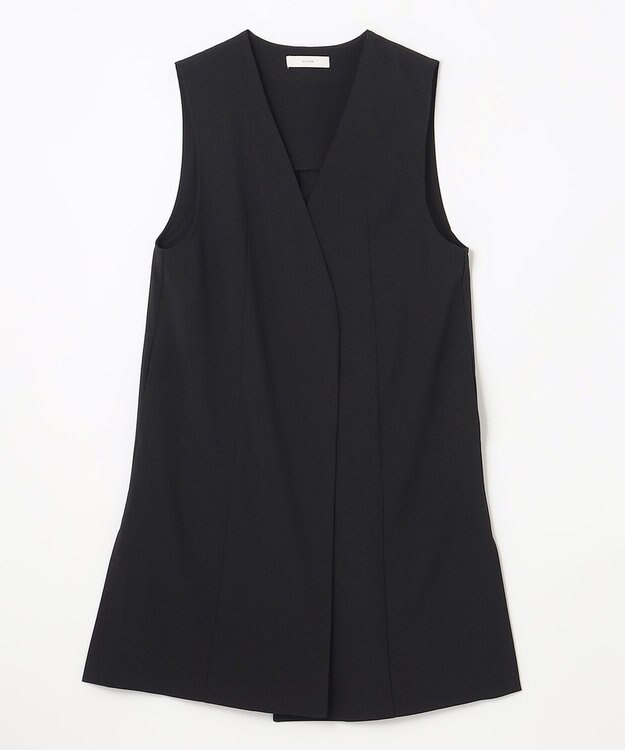 ANY 【セットアップ対応・UVケア・接触冷感】イージケアスタイルアップジレ ブラック