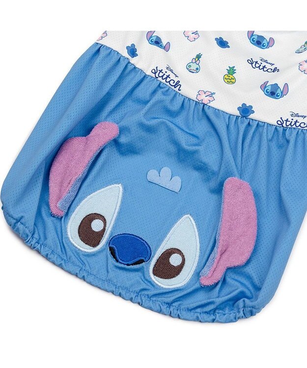 PET PARADISE ディズニー スティッチ エコメイド タンクトップ 《お顔》小型犬 ブルー