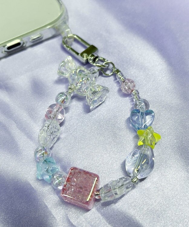 WEGO ビーズフープキーホルダーA 柄4