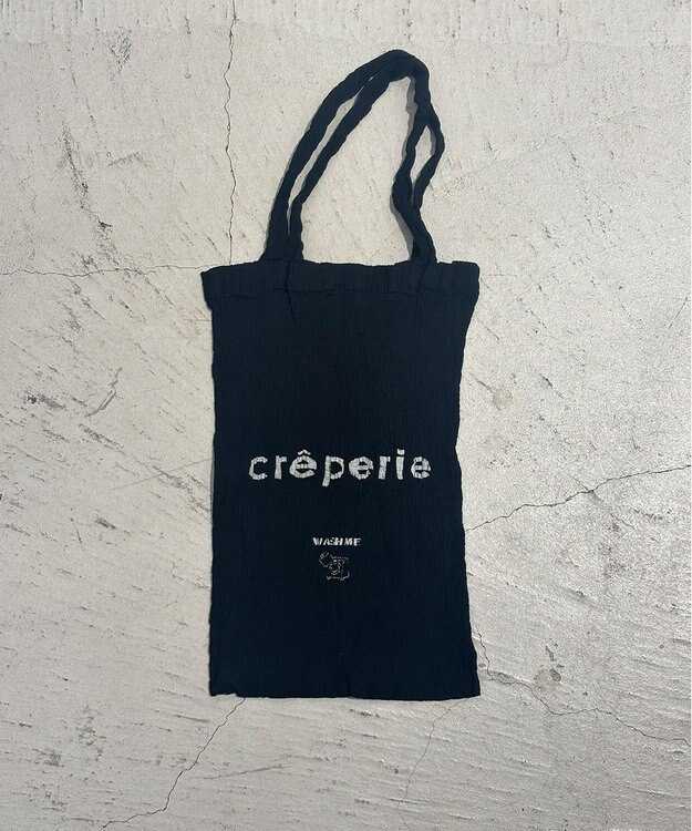 crêprie tsumori chisato creperie LOGO BAG クレプリ ロゴバッグ BLACK