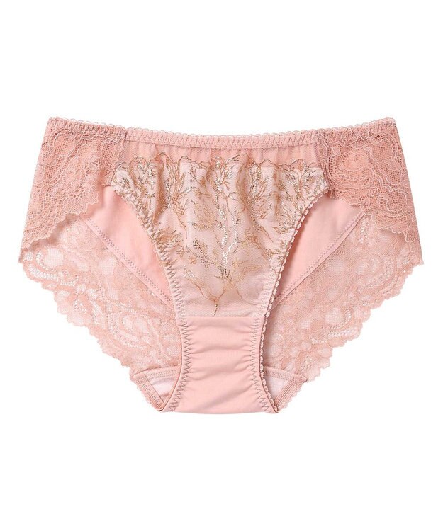 AMPHI ショーツ 【Hold Day Bra ホールドデイブラ】 BYJ382とペア アウターにひびきにくい(裾) PYJ182 アンフィ／ワコール ピーチ