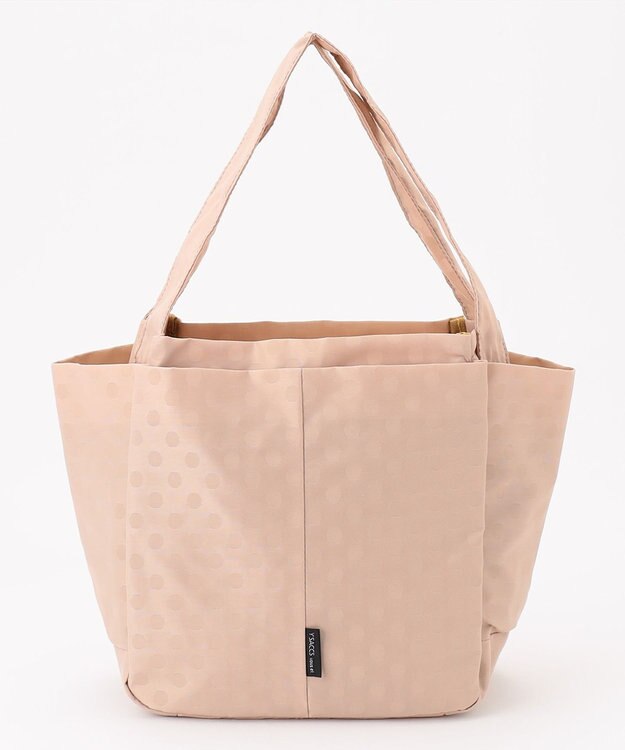 Y'SACCS 【Y’SACCS vous et】ドットジャカードトート Mサイズ ライトピンク