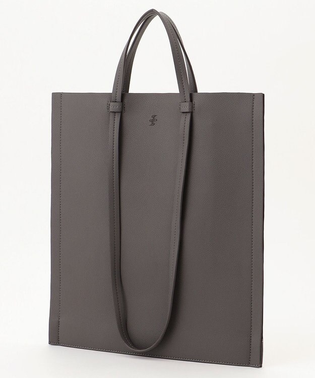 自由区 PUコンパクトトート バッグ スレート