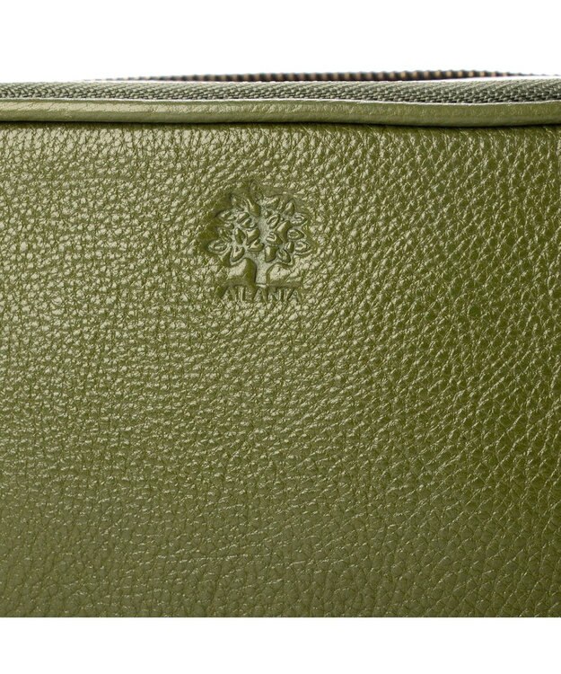 UNBILLION アトランタ ATLANTA / 牛革BOX型ウォレットショルダー グリーン