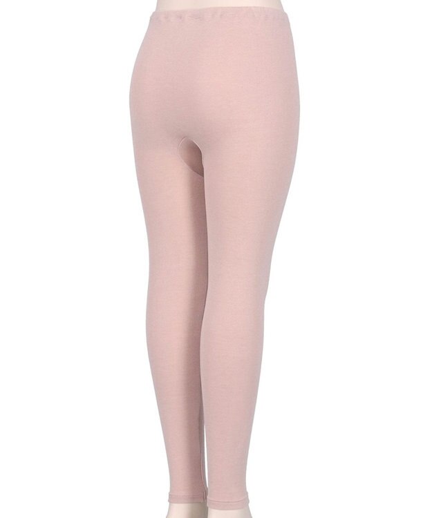 Wing あったかインナーボトム 綿混 裏起毛 厚手 よく伸びる素材 【ラクのびサーモ】 足首丈 秋 冬 ER6814 ウイング／ワコール シェルピンク