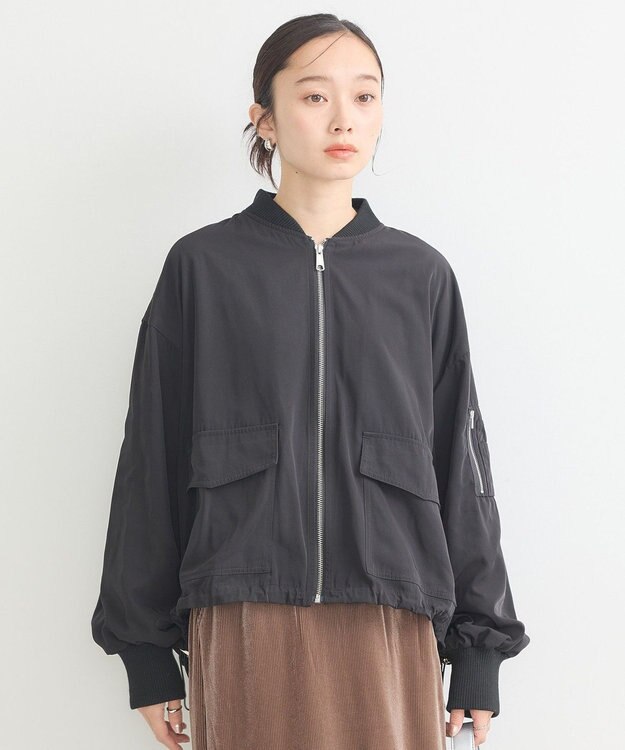 earth music&ecology アウトポケットＭＡ－１ Black