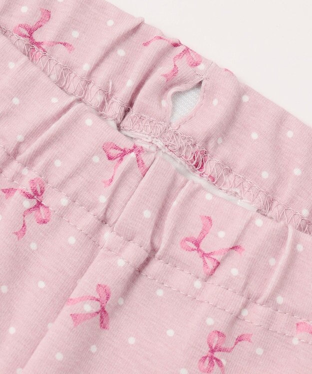 ANY KIDS 一分丈 スパッツ リボンドット