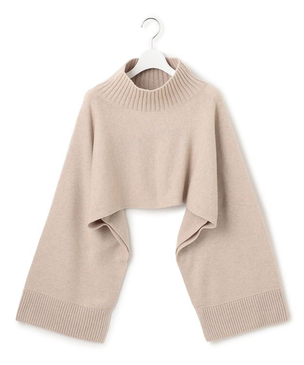 23区 【洗える】カシミヤブレンド マルチウェイ ストール ベージュ系