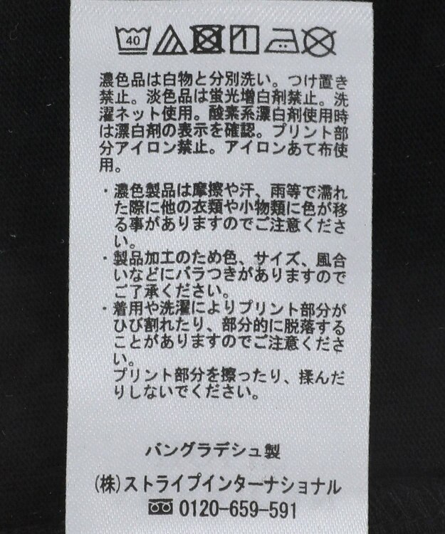 AMERICAN HOLIC ＣＡＮＶＡＳロゴカットプルオーバー Black