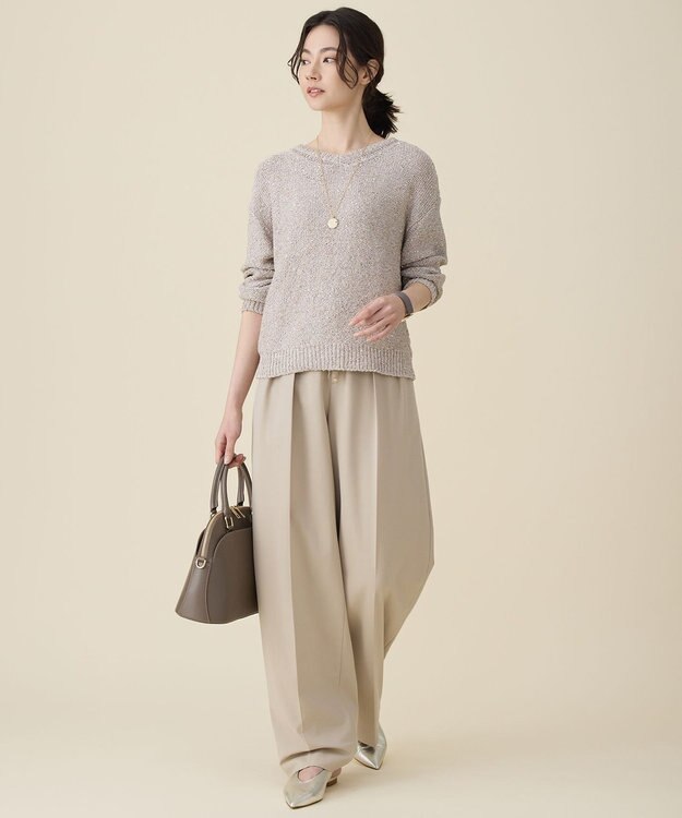 自由区 メッセージラウンド ネックレス マットゴールド