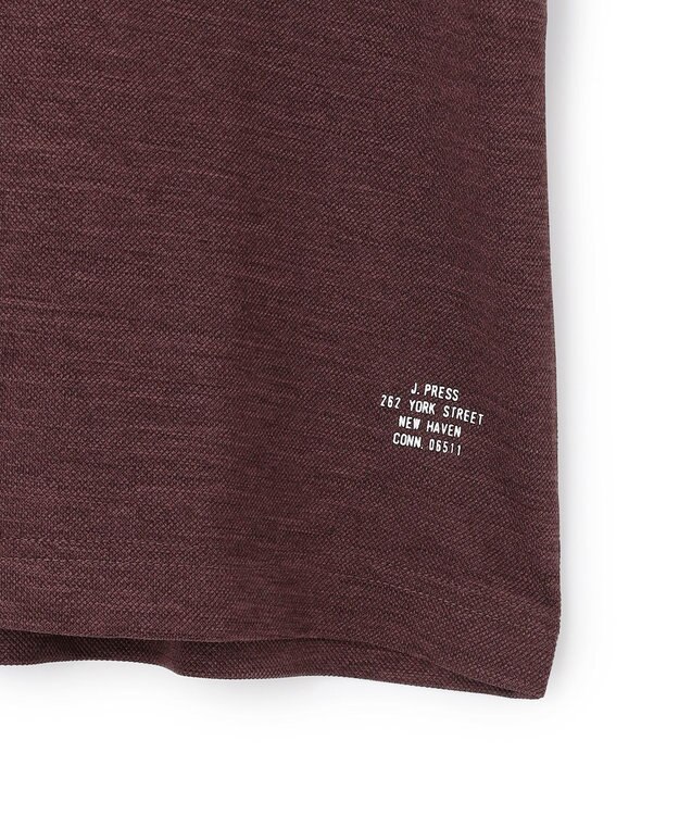 J.PRESS MEN 【WEB・一部店舗限定】フェイクレイヤード ロングスリーブTシャツ ワイン系