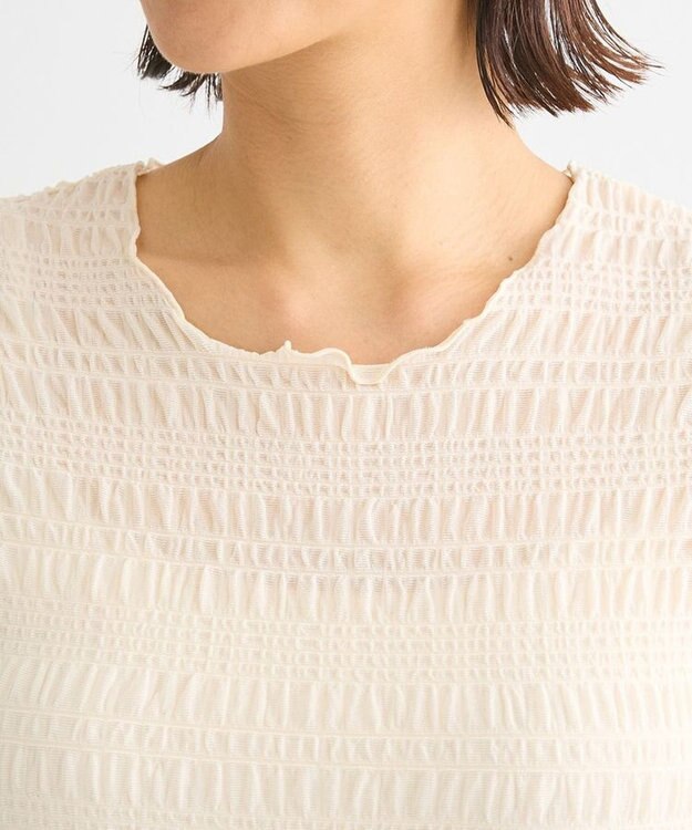 Green Parks ・ＥＬＥＮＣＡＲＥ　ＤＵＥ　シャーリングシアーロンＴＥＥ Ivory