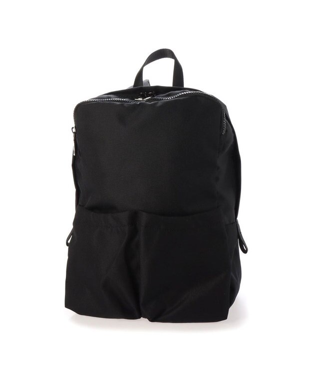 Y'SACCS 【Y’SACCS vous et】 フロントポケットリュックサック ブラック
