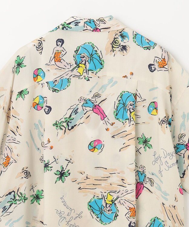 GRACE CONTINENTAL リゾートプリントシャツ キナリ