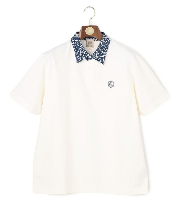 J.PRESS MEN 【J.PRESS YACHT CLUB】アーバンリゾート デザインポロシャツ ホワイト系
